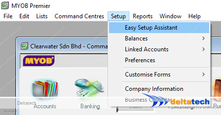 myob easy setup assistant