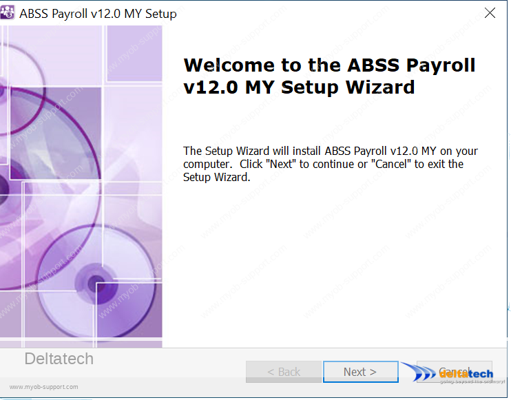 abss payroll installation wizard