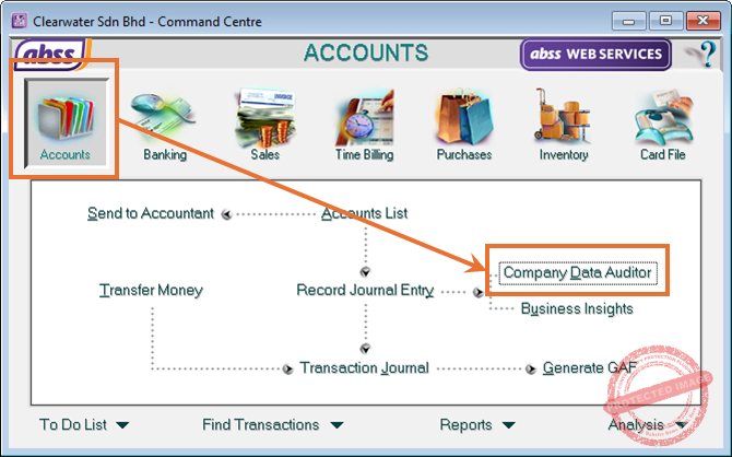 ABSS company data auditor