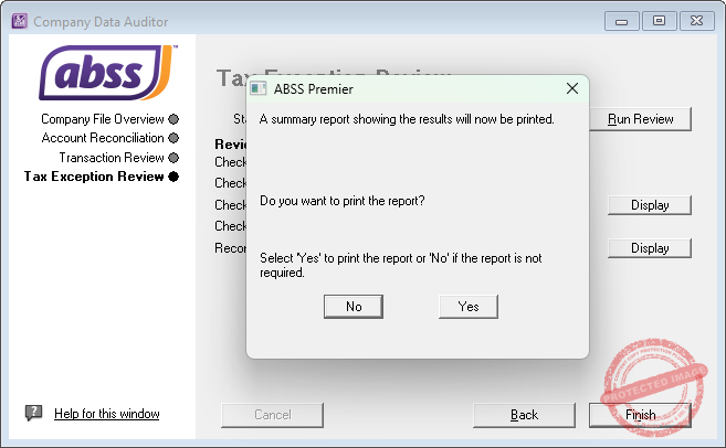 ABSS Company Data Auditor - Summary Report